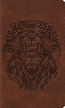 Imitation Leather Thinline Bible-ESV-Royal Lion Book