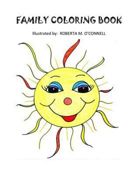 Paperback Family Coloring Book