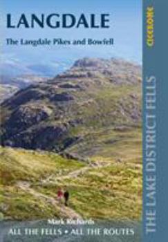 Paperback Walking the Lake District Fells - Langdale: The Langdale Pikes and Bowfell Book