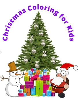Paperback Christmas Coloring for Kids Book