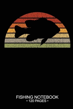 Fishing Notebook 120 Pages: 6"x 9'' Blank Paper Fishing Notebook Cool Freshwater Game Fish Saltwater Fly Fishes Journal Composition Notebook Notes Day Planner Notepad