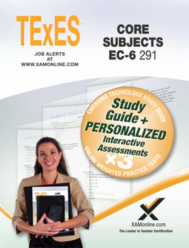 Paperback TExES Core Subjects Ec-6 291 Book and Online Book