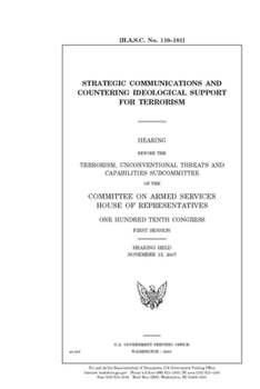Strategic communications and countering ideological support for terrorism