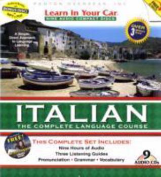 Audio CD Learn in Your Car Italian: The Complete Language Course [With Guidebook] Book