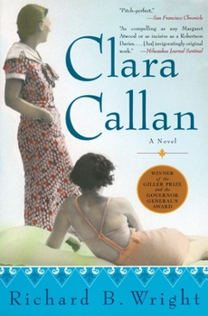 Paperback Clara Callan Book