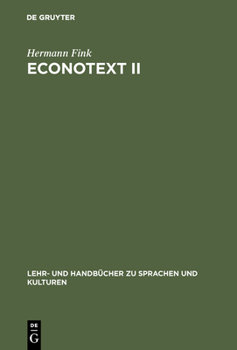 Hardcover Econotext II [German] Book