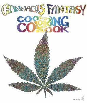 Paperback Cannabis Fantasy Cool Coloring Book