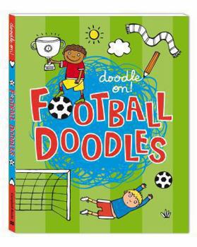 Paperback Football Doodles Book