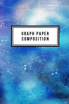 Paperback Graph Paper Composition: Graph Paper 6" x 9" Abstract Quad Ruled 4x4, Grid Paper for school student, office, kids Notebooks Book