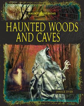 Library Binding Haunted Woods and Caves Book