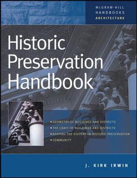 Hardcover Historic Preservation Handbook Book