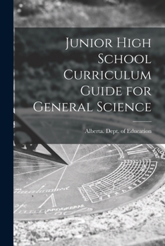 Paperback Junior High School Curriculum Guide for General Science Book