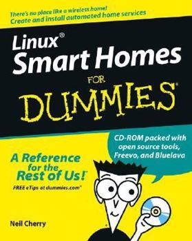 Paperback Linux Smart Homes for Dummies [With CDROM] Book