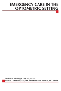 Paperback Emergency Care in the Optometric Setting Book