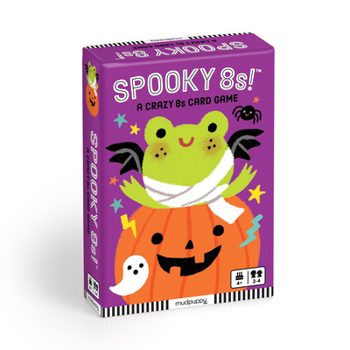 Board Game Spooky 8s! Card Game Book