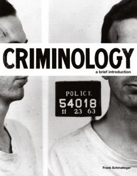 Paperback Criminology, a Brief Introduction Book
