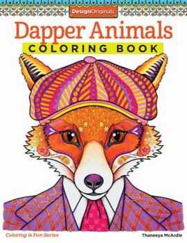 Paperback Dapper Animals Coloring Book