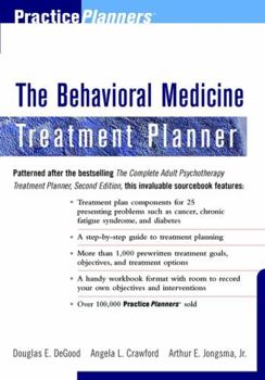 Paperback The Behavioral Medicine Treatment Planner Book