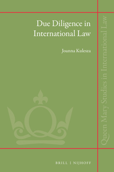 Hardcover Due Diligence in International Law Book