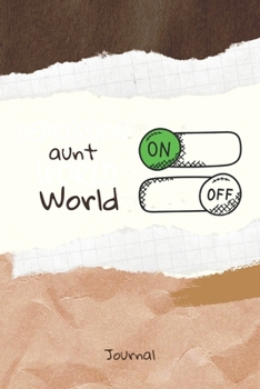 Paperback aunt On Word Off Journal: Journal or Planner for aunt Lovers / Retro Vintage aunt Gift, (vintage journals and notebooks, kraft Old Paper, stitch Book