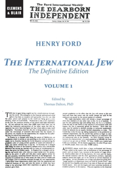 Paperback The International Jew: The Definitive Edition (Volume One) Book