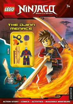 Paperback Lego Ninjago: The Djinn Menace (Activity Book with Minifigure) Book