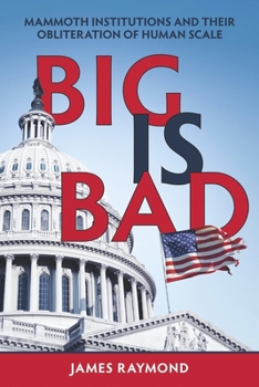 Paperback Big Is Bad: Mammoth Institutions and Their Obliteration of Human Scale Book