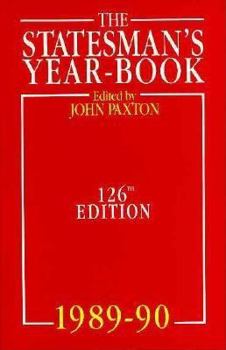 Hardcover The Statesman's Year-Book, 1989-1990: Statistical and Historical Annual of the States of the World for the Year Book