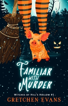 Paperback Familiar with Murder [Large Print] Book