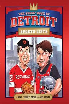 Paperback The Great Book of Detroit Sports Lists Book