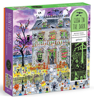 Misc. Michael Storrings Haunted House 500 Piece Glow in the Dark Puzzle Book