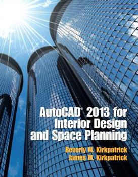 Paperback AutoCAD 2013 for Interior Design and Space Planning Book