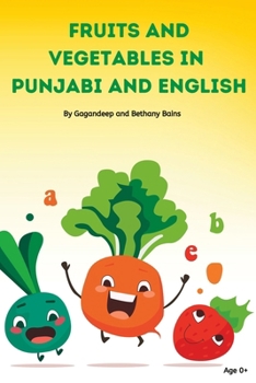 Paperback Fruits and Vegetables Names in Punjabi and English Book