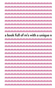 Paperback A book full of m's with a unique n Book