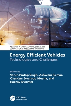Paperback Energy Efficient Vehicles: Technologies and Challenges Book