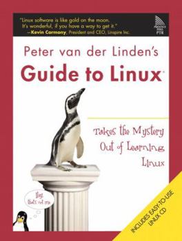 Paperback Peter Van Der Linden's Guide to Linux (R) Book