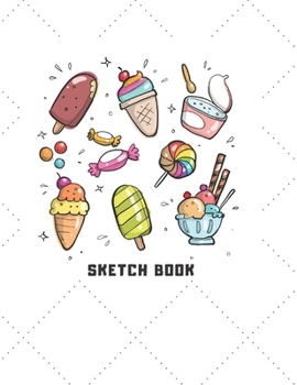 Sketch Book: Large Notebook for Drawing For Kids /  Doodling or Sketching 101 Pages, 8.5" x 11"/ Sketchbook Blank Paper Drawing and Write Journal (notebook Abstract Cover vol.26 )