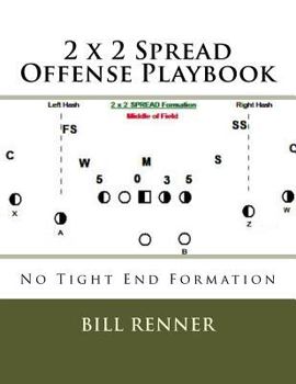 Paperback 2 x 2 Spread Offense Playbook Book
