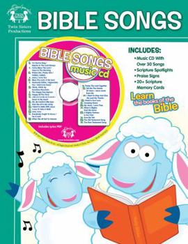 Bible Songs 48-Page Workbook  CD