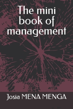 Paperback The mini book of management Book