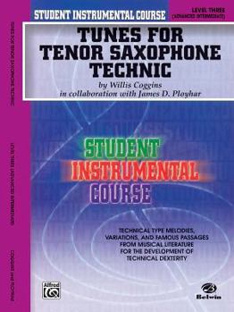 Paperback Student Instrumental Course Tunes for Tenor Saxophone Technic: Level III Book