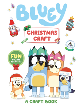 Paperback Bluey: Christmas Craft: A Craft Book