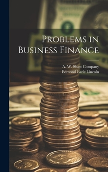Hardcover Problems in Business Finance Book