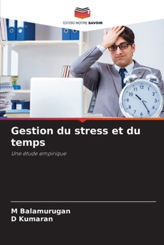 Paperback Gestion du stress et du temps [French] Book
