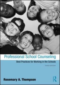 Paperback Professional School Counseling: Best Practices for Working in the Schools Book