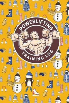 Paperback Powerlifting Training Log Book