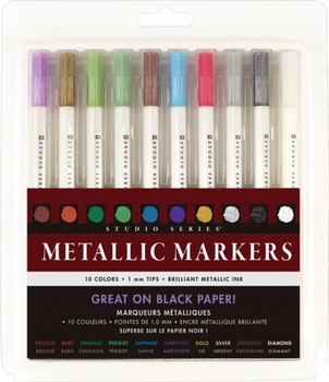 Misc. Studio Series Metallic Marker Set Book
