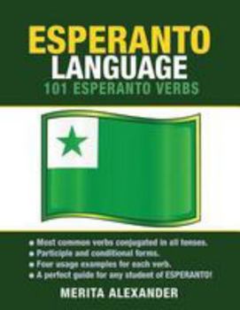 Paperback Esperanto Language: 101 Esperanto Verbs Book