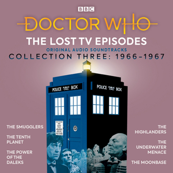 Audio CD Doctor Who: The Lost TV Episodes Collection Three: 1st and 2nd Doctor TV Soundtracks Book