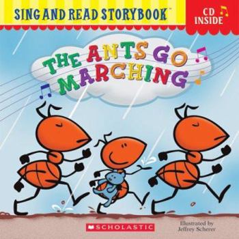 Paperback Sing And Read: The Ants Go Marching Book